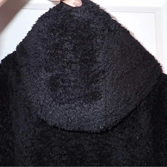 Lululemon Textured Fleece 1/2 Zip Black Size 12 - Picture 4 of 12